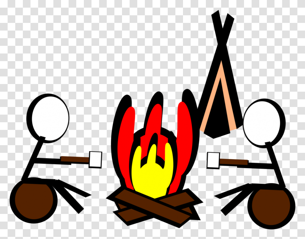 Camping Campsite Campfire Smore Scouting, Lighting, Alphabet Transparent Png