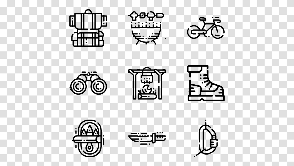 Camping Free Stock Icons, Gray, World Of Warcraft Transparent Png