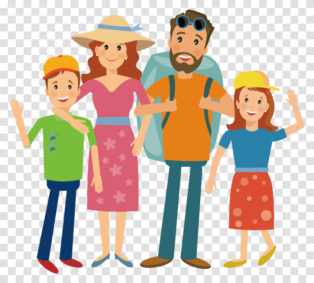 Camping Hiking Illustration Travel Transprent Free Clipart Family Hiking, People, Person, Human, Female Transparent Png