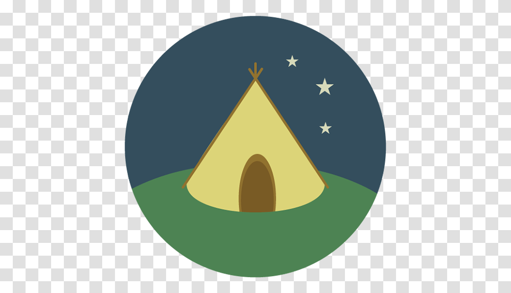 Camping Icon Camping, Triangle, Cone Transparent Png