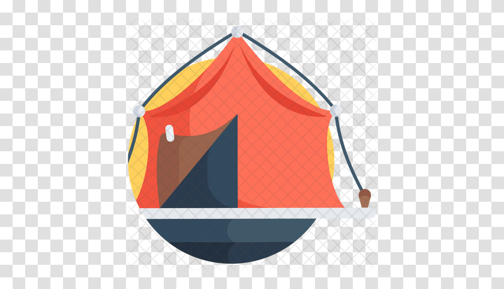 Camping Icon Canopy, Flag, Symbol, Leisure Activities, Tent Transparent Png