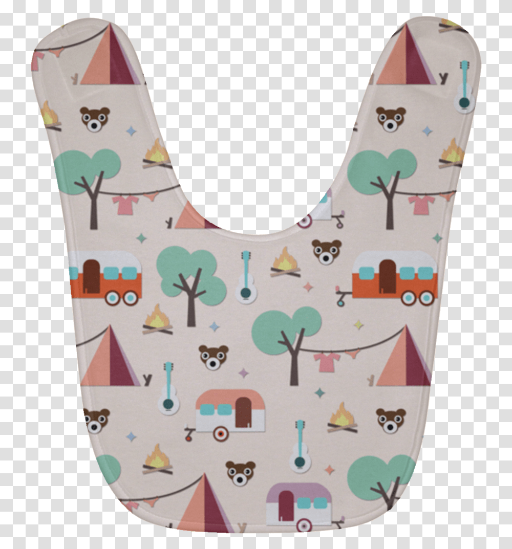Camping Icon Pattern Baby Bibs Insect Transparent Png