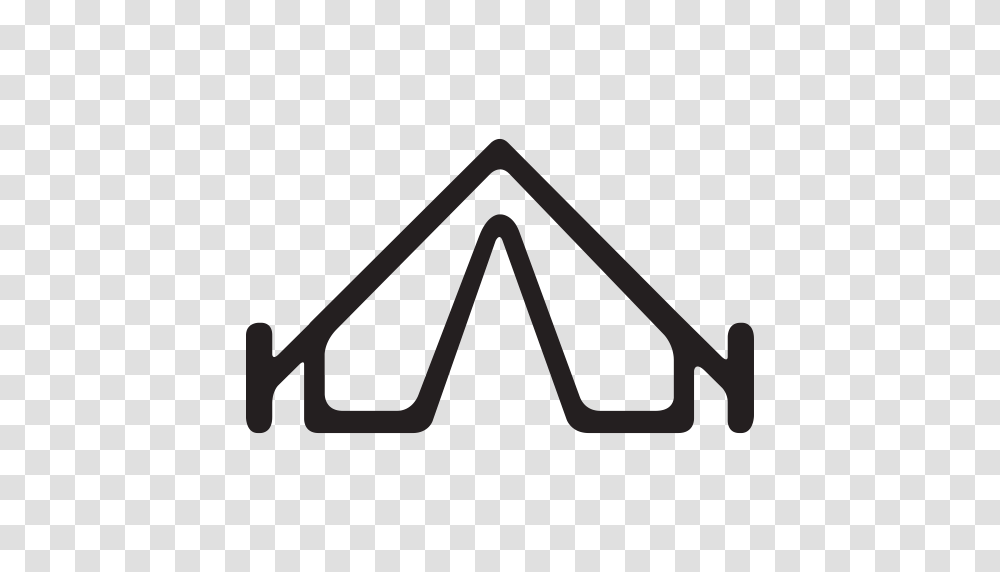 Camping Icon, Triangle, Scissors, Weapon Transparent Png