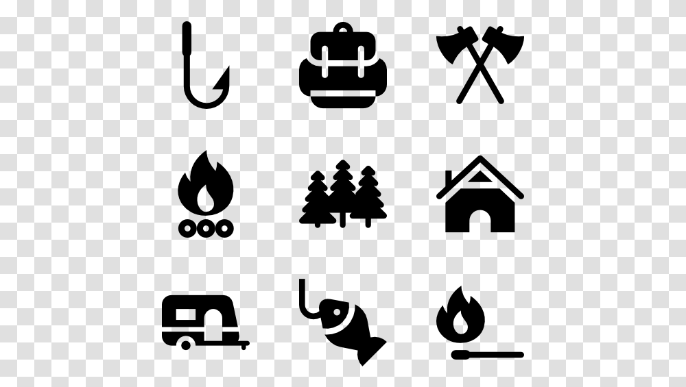 Camping Summer Camp Icon, Gray, World Of Warcraft Transparent Png