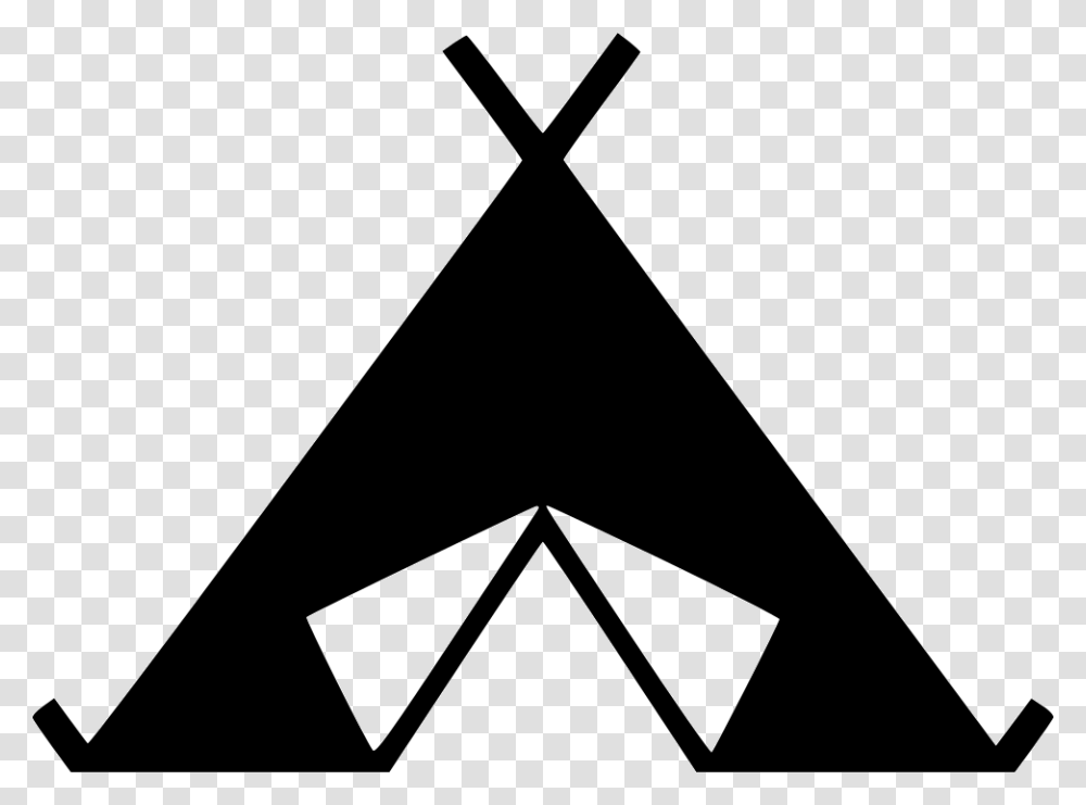 Camping Tent Camping Tent Icon, Triangle, Silhouette, Star Symbol Transparent Png