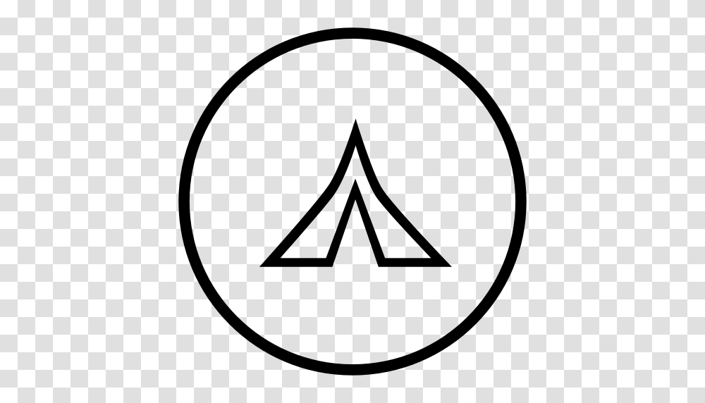 Camping Tent Tent Icon With And Vector Format For Free, Gray, World Of Warcraft Transparent Png