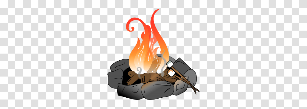 Campire Clipart, Fire, Flame, Bonfire Transparent Png