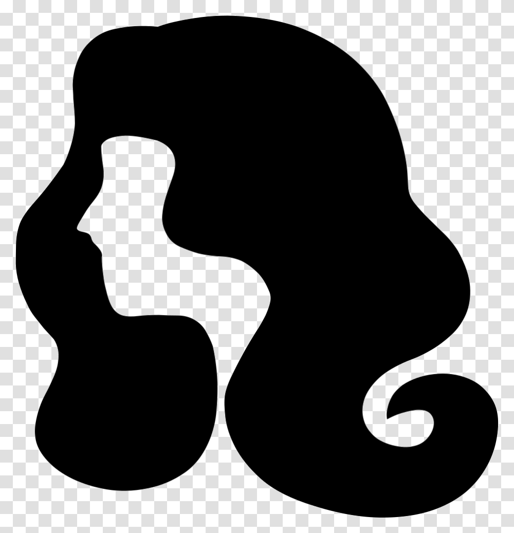 Campus Belle Hair Show Icon, Silhouette, Stencil, Footprint Transparent Png
