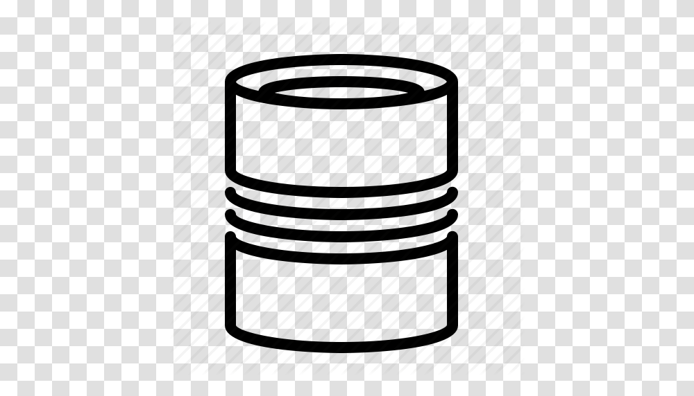 Can Canned Food Ios Store Tin Tinned Icon, Cylinder, Barrel, Keg Transparent Png