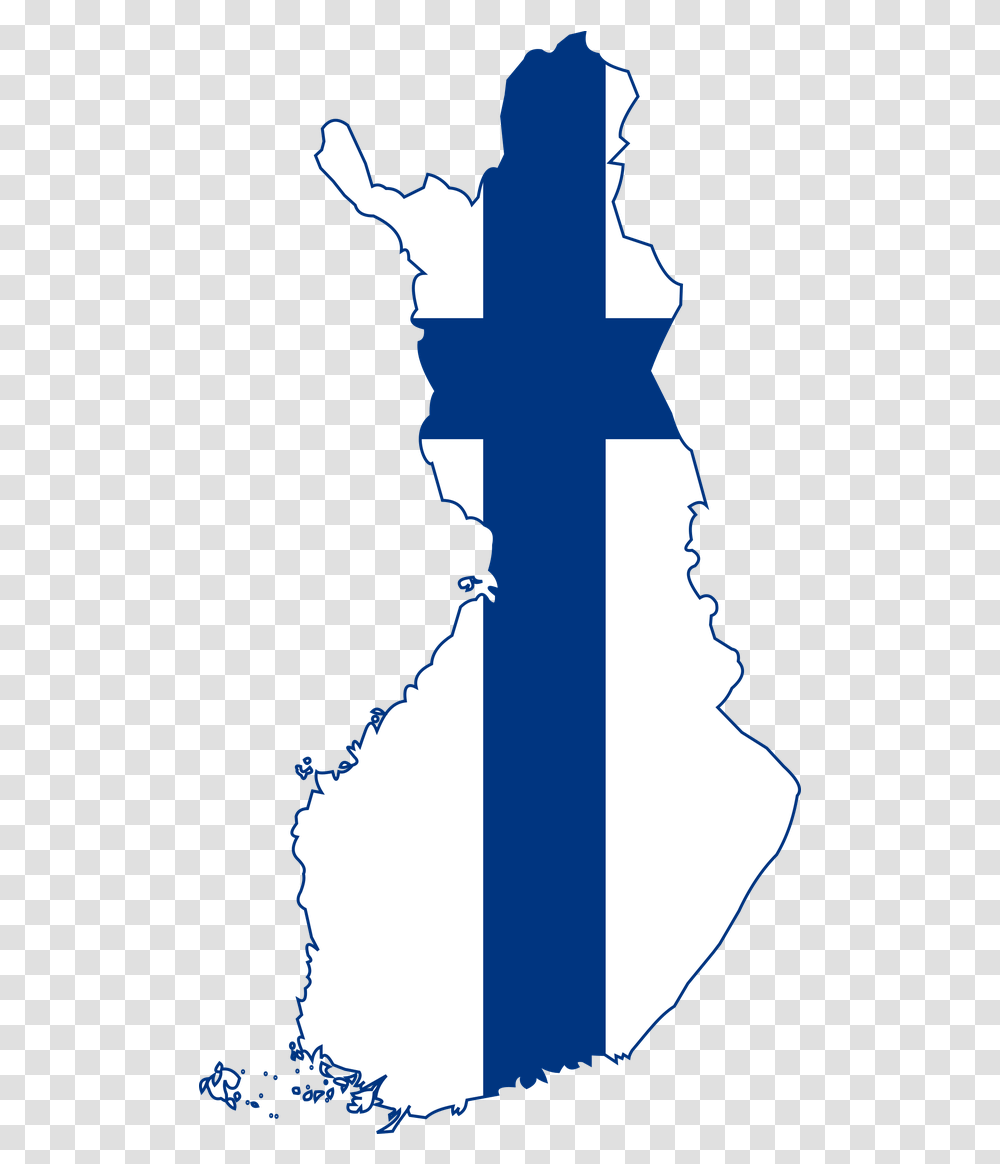 Can Hearts Of Iron Iv Become An E Finland Map Flag, Silhouette, Person, Symbol, Logo Transparent Png