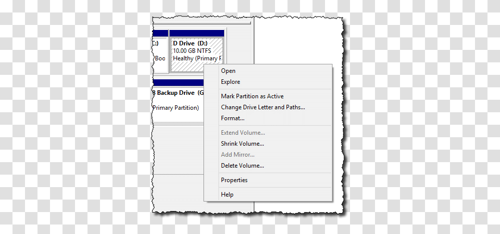 Can I Make My C Partition Bigger By Taking Space From D Vertical, Text, Word, Page, File Transparent Png