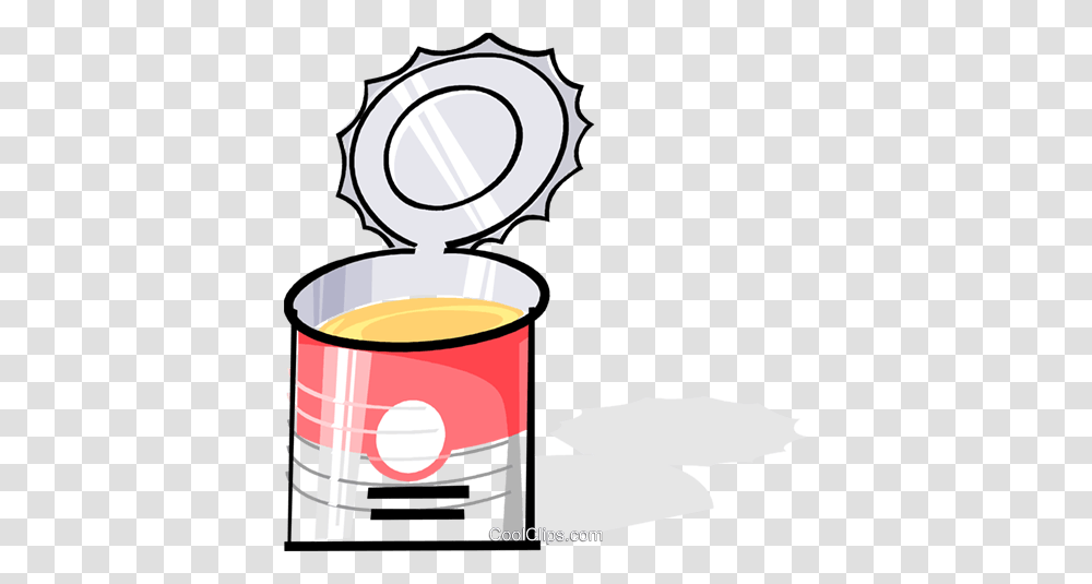 Can Of Soup Royalty Free Vector Clip Art Illustration, Tin, Aluminium, Canned Goods, Food Transparent Png