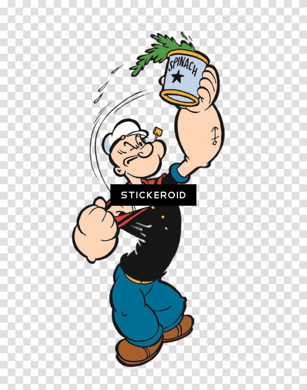 Can Popey Spinach, Poster, Advertisement, Hand, Sport Transparent Png