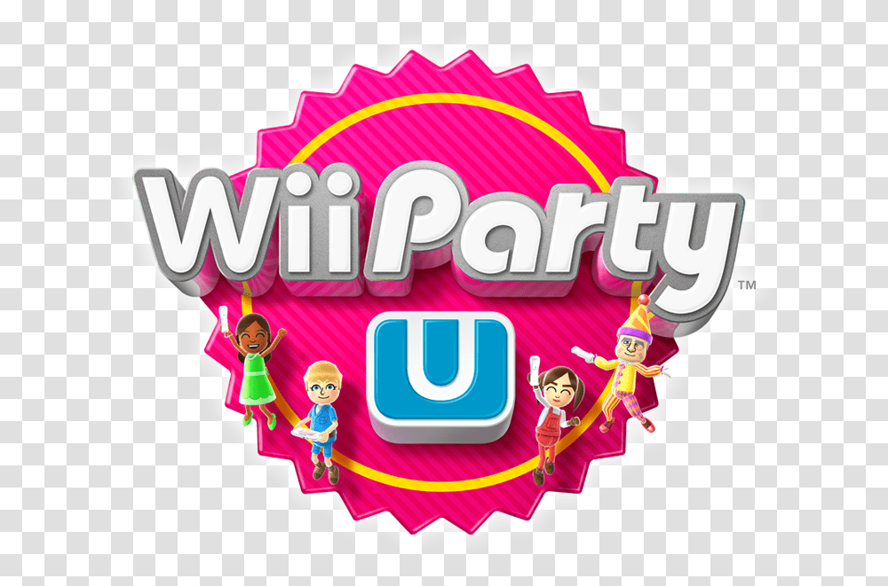 Can't Catch Me Wii Party U, Label, Logo Transparent Png