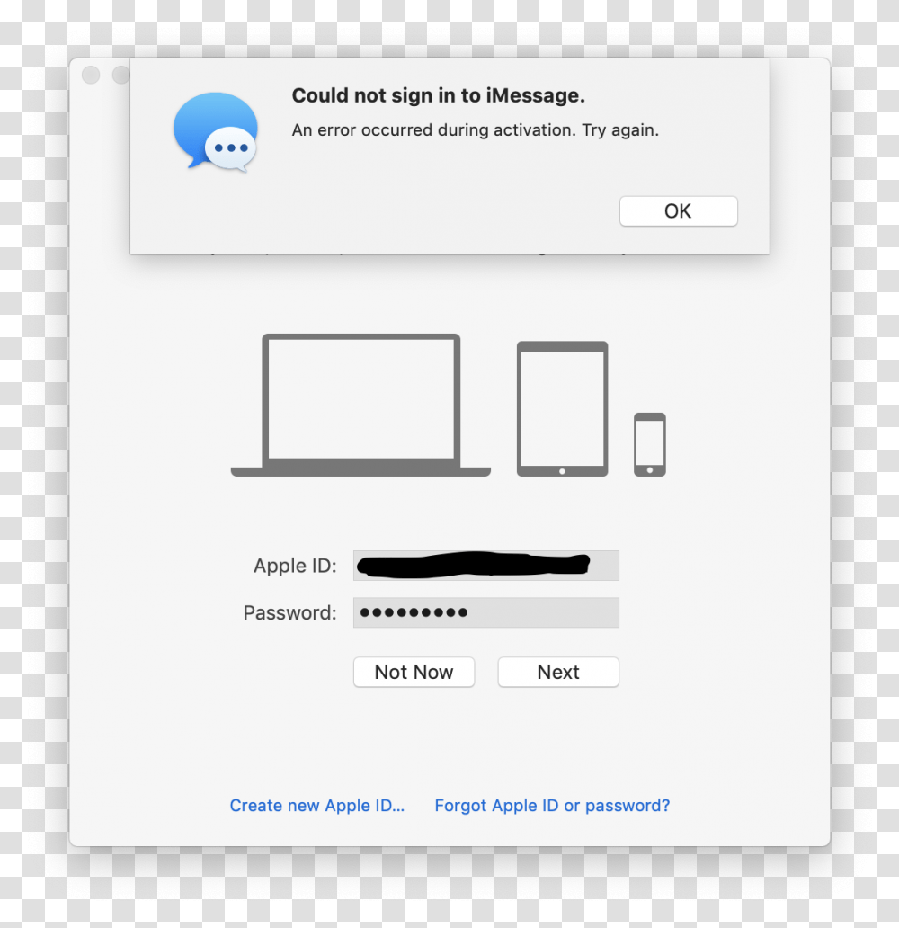 Can't Login Imessage On Mac, Electronics, Pillow, Cushion Transparent Png
