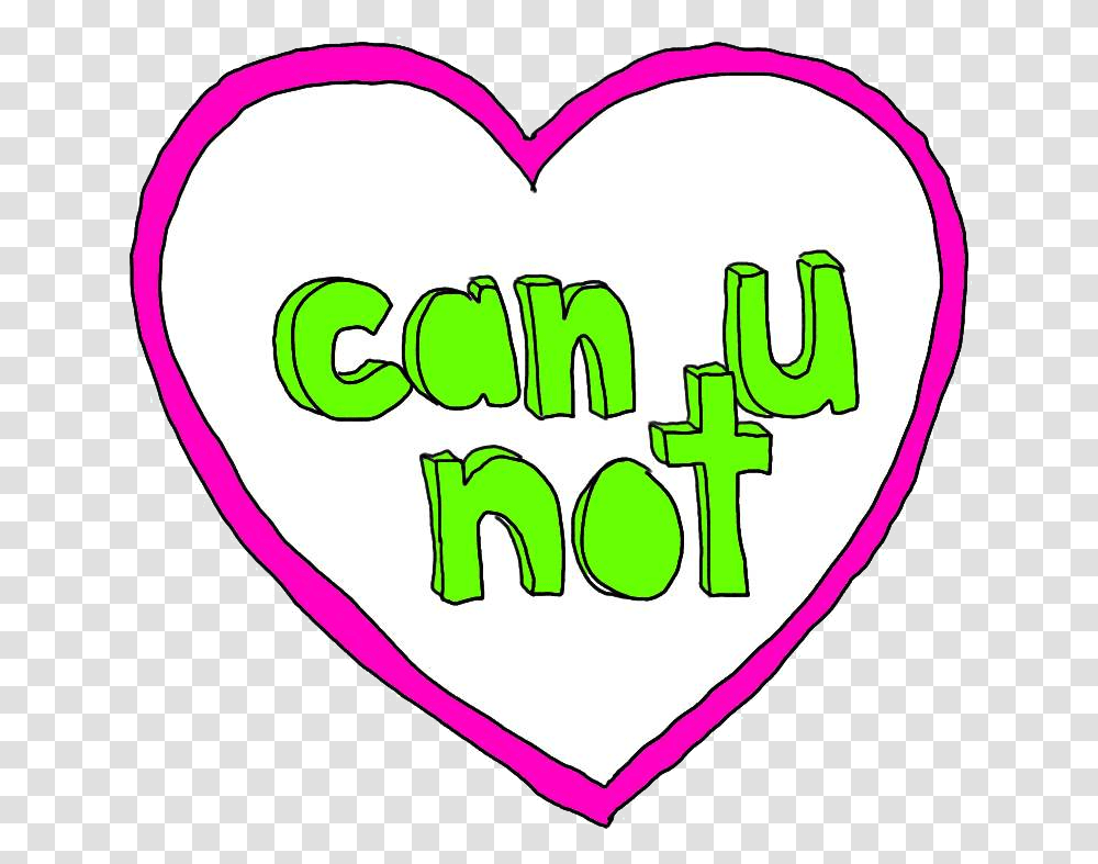 Can U Not Image Sassy Symbols, Heart, Plectrum Transparent Png