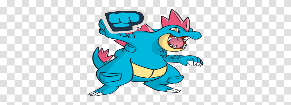 Can We Give Feraligatr Credit For Doing The Brofist Best Pokemon Impergator, Art, Graphics, Animal, Mammal Transparent Png