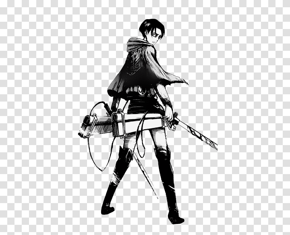 Can You Be Real Levi K Thanks Because Anime, Person, Human, Samurai, Drawing Transparent Png