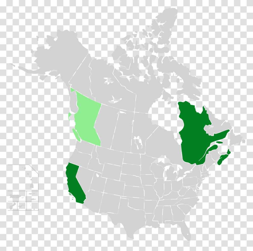 Canada And Usa Map, Diagram, Plot, Atlas, Person Transparent Png