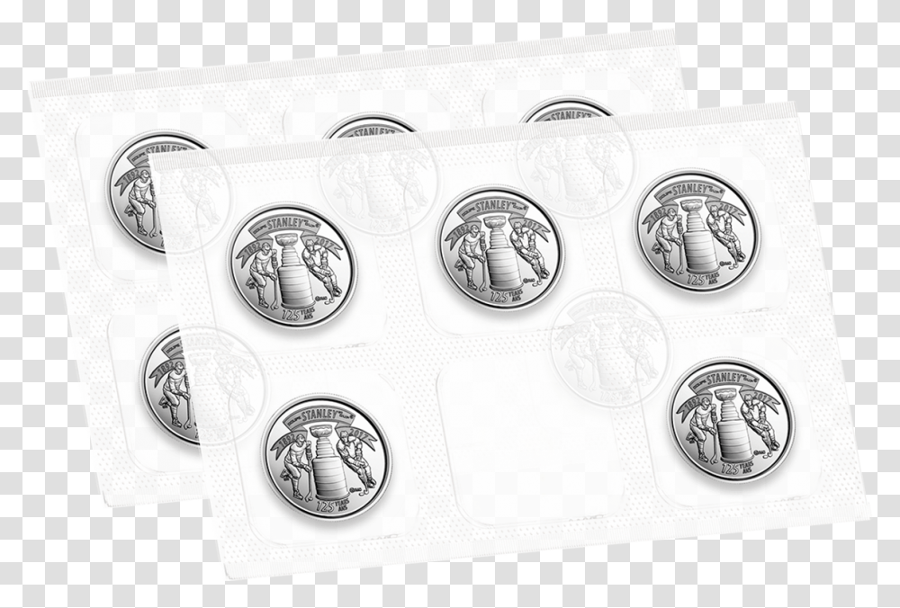 Canada Canada 25 Cent Quarter Coins 125th Anniversary Cash, Money, Silver, Nickel, Dime Transparent Png