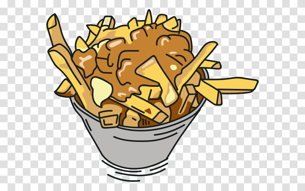Canada Clipart Poutine, Food, Fries, Snack, Popcorn Transparent Png