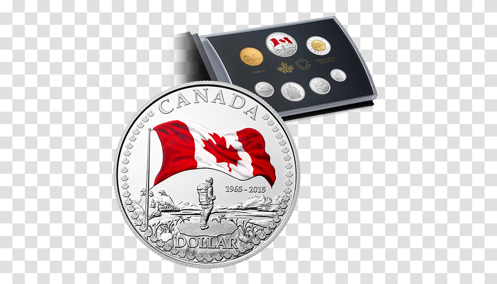 Canada Flag, Coin, Money, Nickel, Silver Transparent Png
