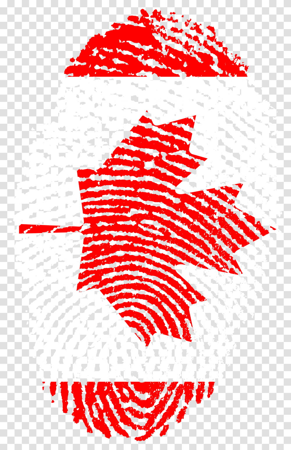 Canada Flag Fingerprint Country Indonesia Flag Fingerprint, Word, Rug, Logo Transparent Png