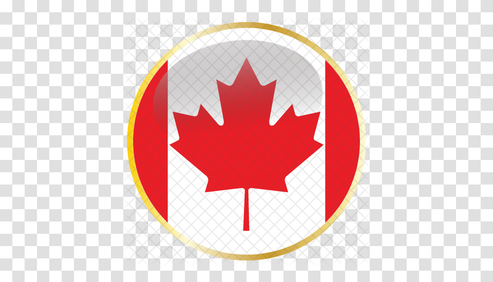 Canada Flag Icon Canada Thin Blue Line, Leaf, Plant, Logo, Symbol Transparent Png
