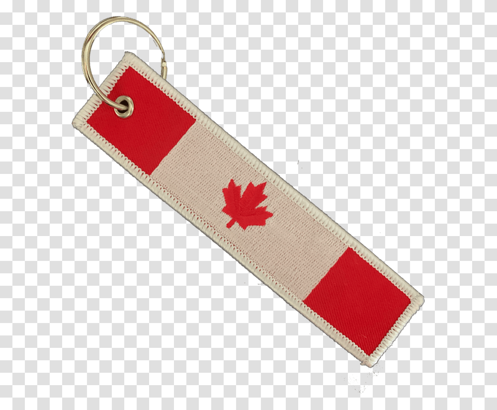 Canada Flag Key Tag Label, Strap, Rug Transparent Png