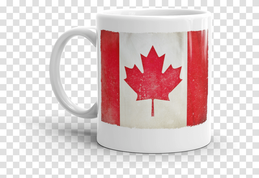 Canada Flag, Leaf, Plant, Coffee Cup, Soil Transparent Png