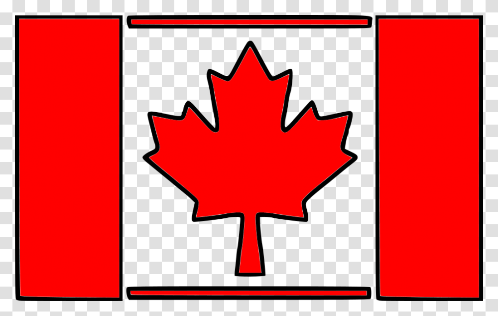 Canada Flag Stencil, Leaf, Plant, Tree, Maple Leaf Transparent Png