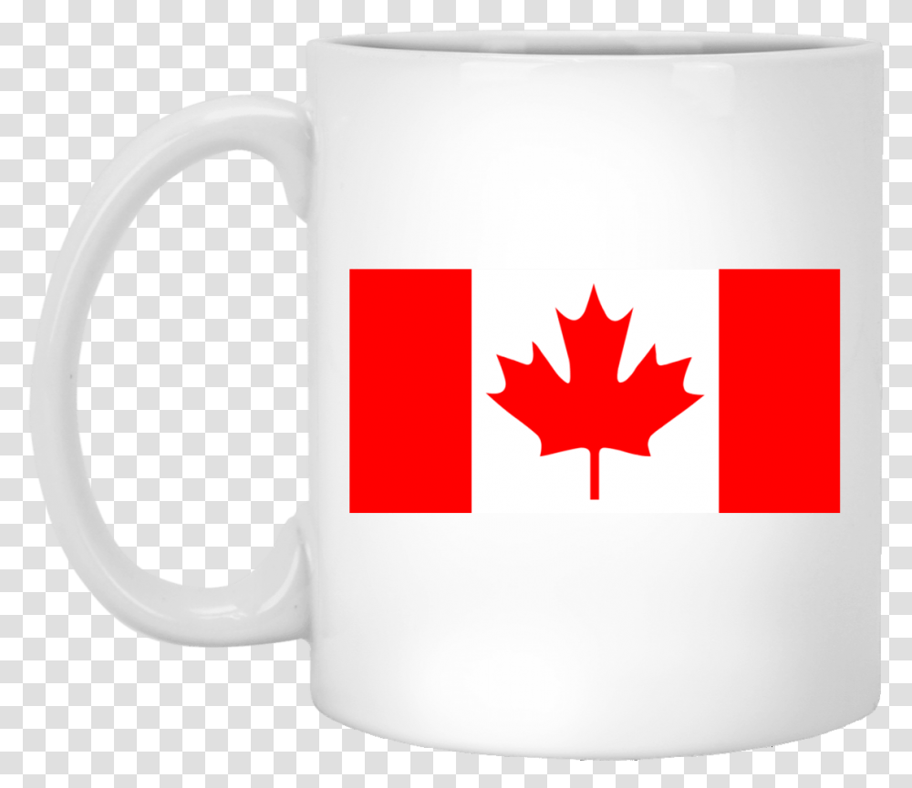 Canada Flag White Mug 11 Oz, Leaf, Plant, Coffee Cup, First Aid Transparent Png