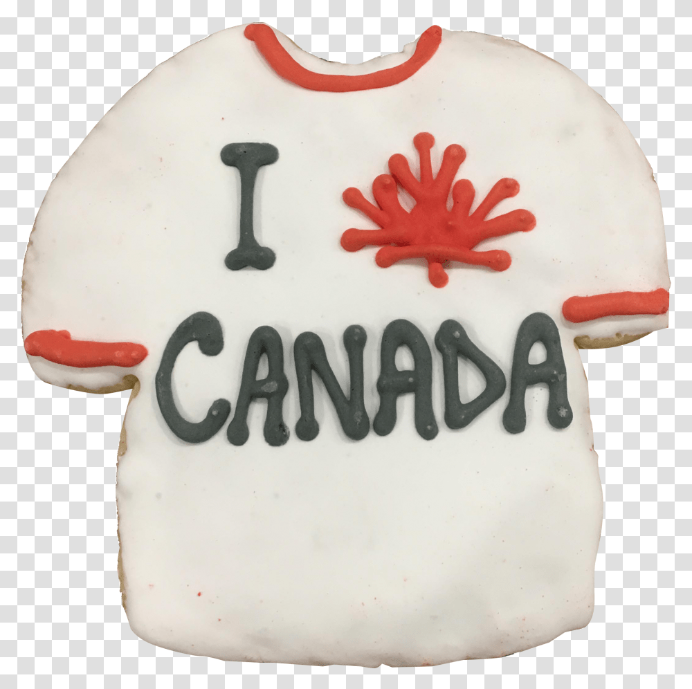 Canada Jersey Sugar Cookie Cake, Sweets, Food, Confectionery, Birthday Cake Transparent Png