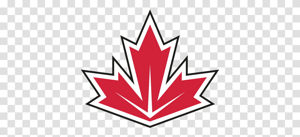Canada Maple Leaf Logo World Cup Canada Hockey, Plant, Symbol, Tree, Star Symbol Transparent Png