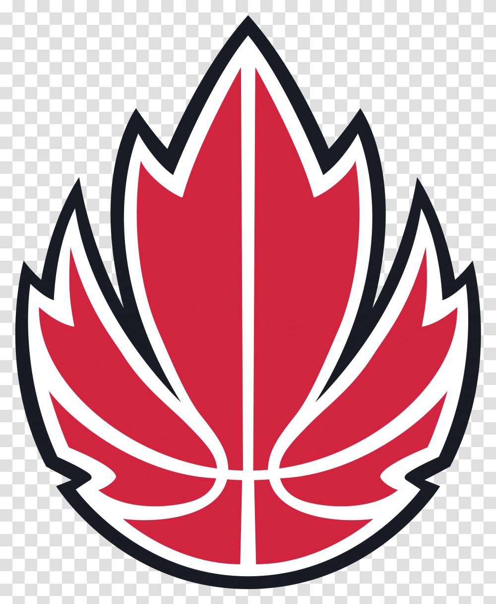 Canada National Basketball Team Team Canada Basketball Logo, Pattern, Trademark, Ornament Transparent Png