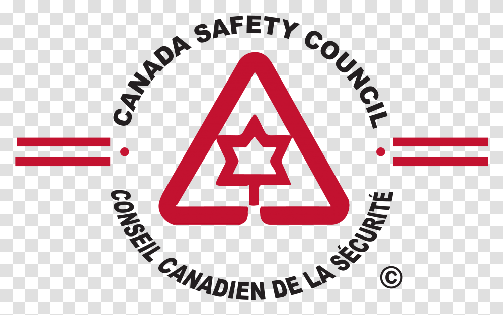 Canada Safety Council Logo, Star Symbol, Recycling Symbol, Triangle Transparent Png