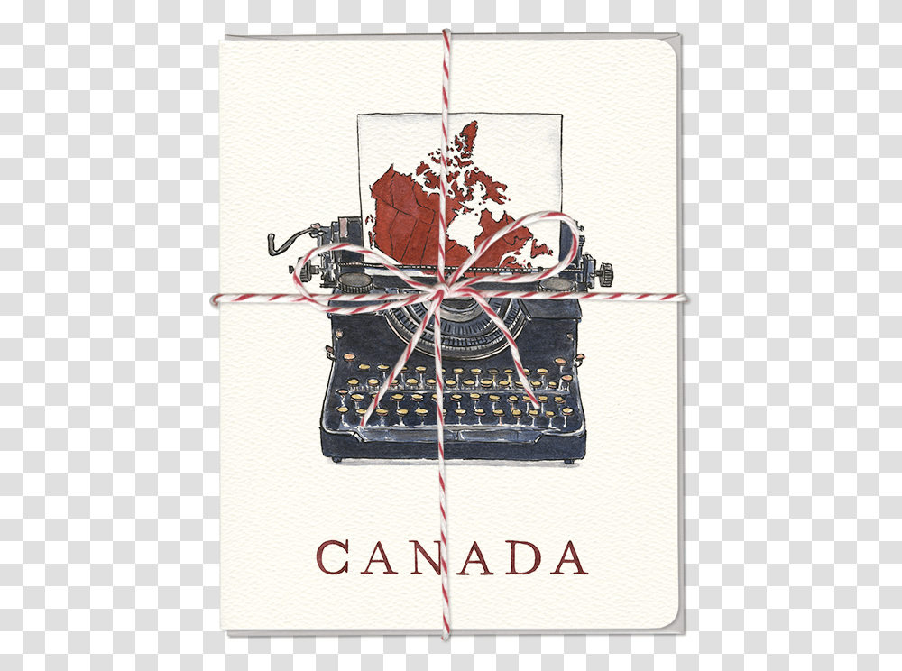 Canada Typewriter Card Sail, Electronics, Poster, Advertisement, Paper Transparent Png