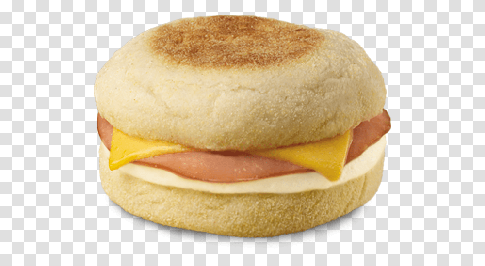 Canadian Bacon Egg Amp Cheese Muffin Bacon Egg Cheese Muffin, Bread, Food, Burger, Sweets Transparent Png