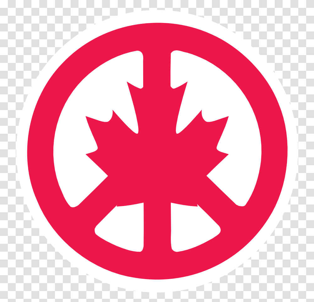 Canadian Clipart Canadian Peace Symbol, Leaf, Plant, Star Symbol, First Aid Transparent Png