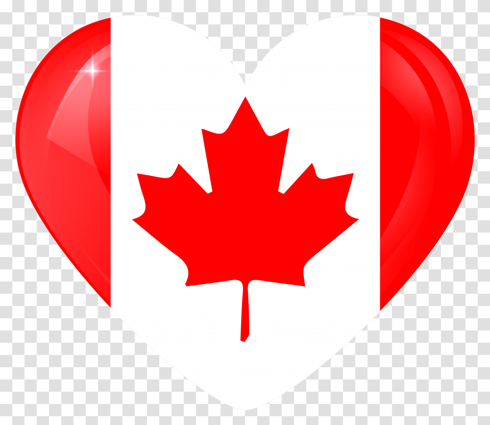 Canadian Flag Canada Flag Heart, Leaf, Plant, Tree, Maple Leaf Transparent Png