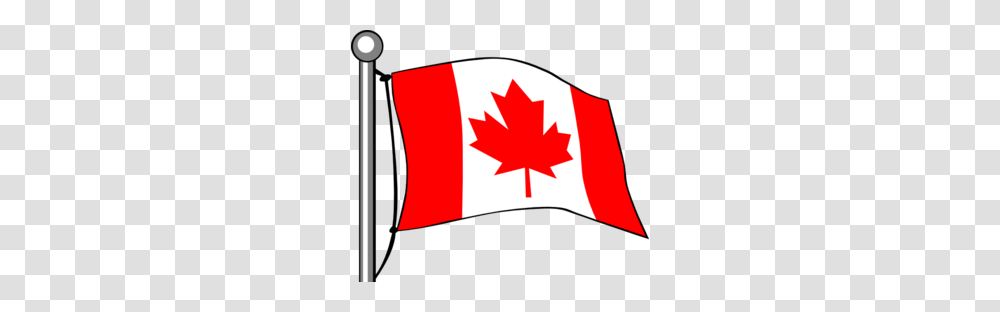 Canadian Flag On Pole Clip Art, First Aid, American Flag, Leaf Transparent Png