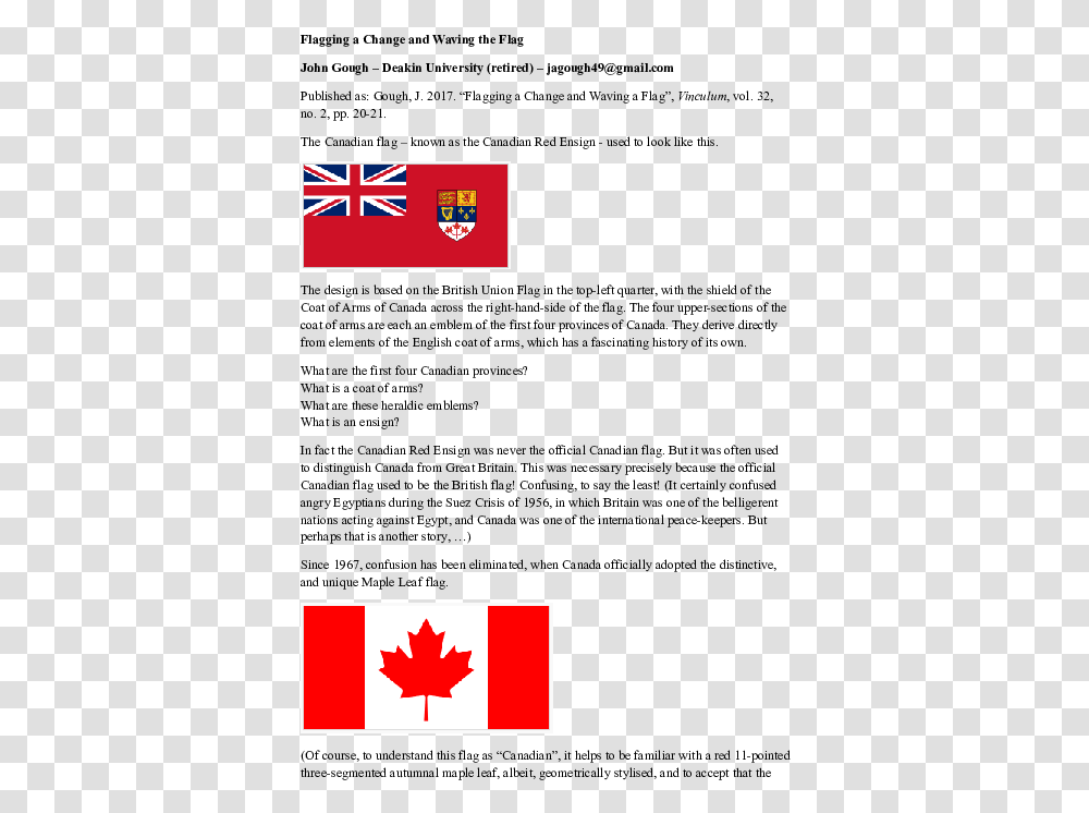 Canadian Flag, Logo, Trademark Transparent Png