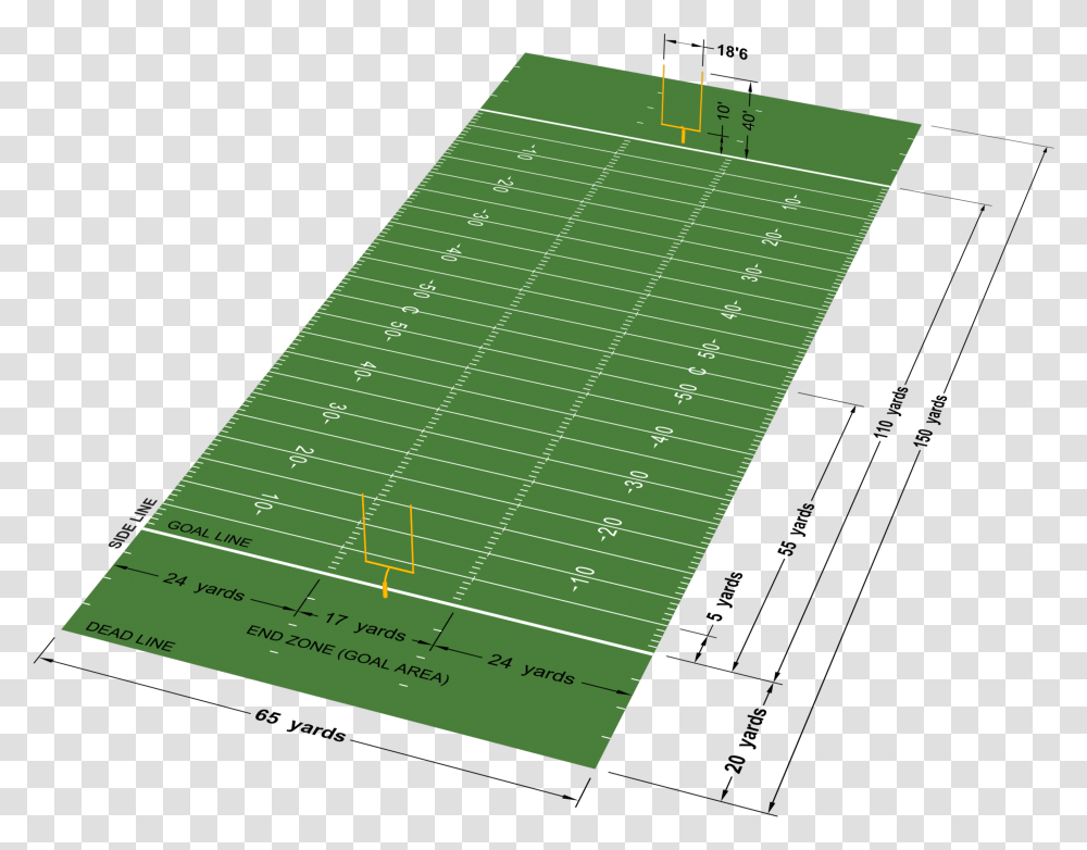 Canadian Football Field American Football Field Size, Building, Sport, Team Sport, Flyer Transparent Png