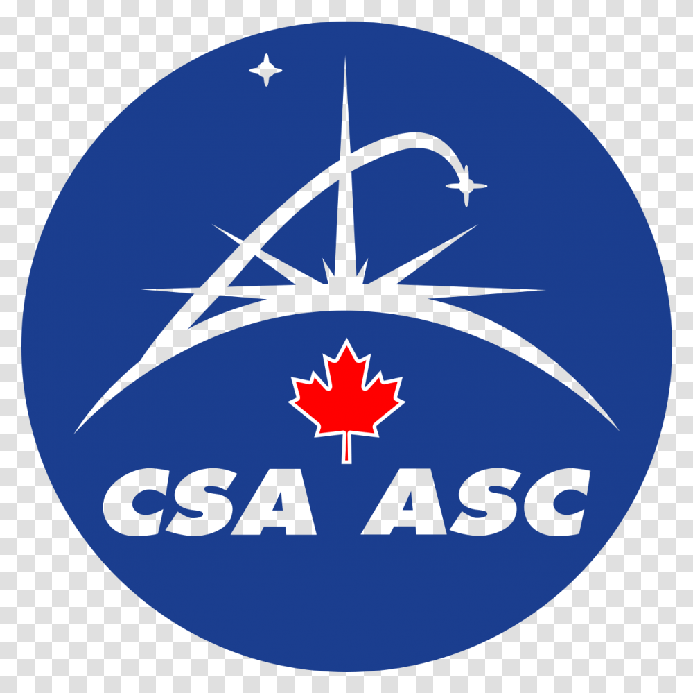 Canadian Space Agency Canadian Space Agency Logo, Symbol, Trademark, Leaf, Plant Transparent Png