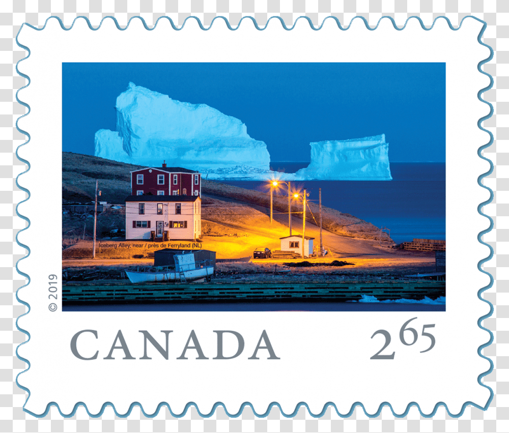 Canadian Stamp Photograph By Capa Member Photographer Newfoundland Scenic Photography, Nature, Outdoors, Ice, Snow Transparent Png