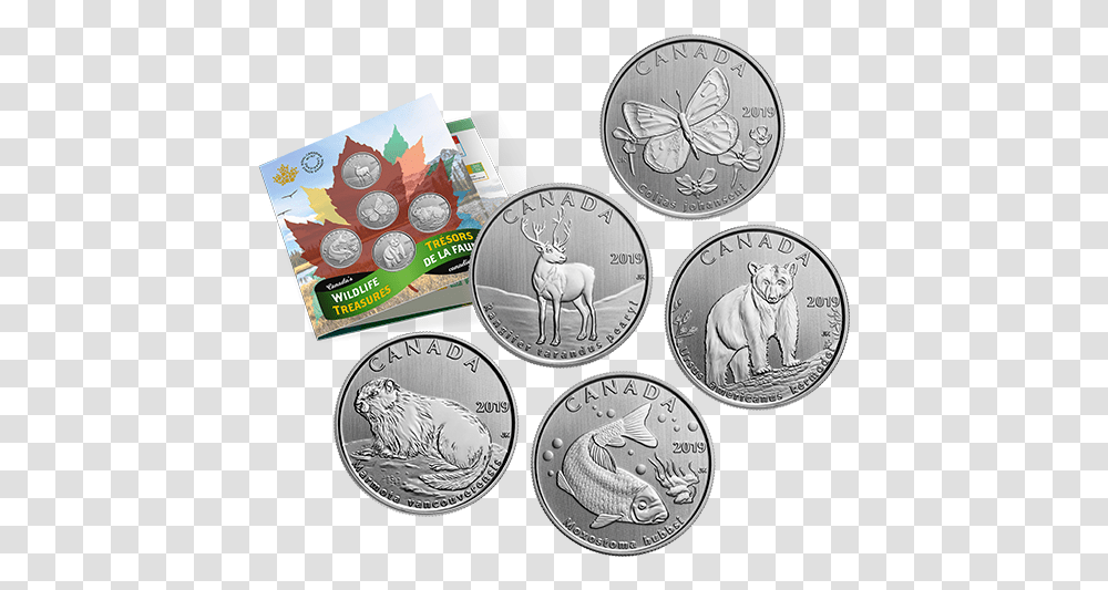 Canadian Wildlife Coin Series, Silver, Clock Tower, Architecture, Building Transparent Png