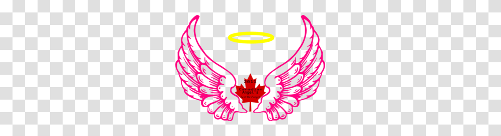 Canadian Wing Angel Halo Clip Art, Logo, Trademark, Emblem Transparent Png