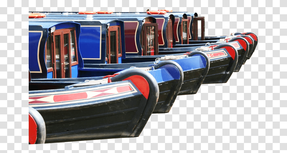 Canal Boats Image Boat, Fire Truck, Vehicle, Transportation, Water Transparent Png