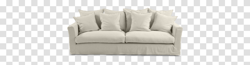 Canape Merci 2 Places, Pillow, Cushion, Couch, Furniture Transparent Png