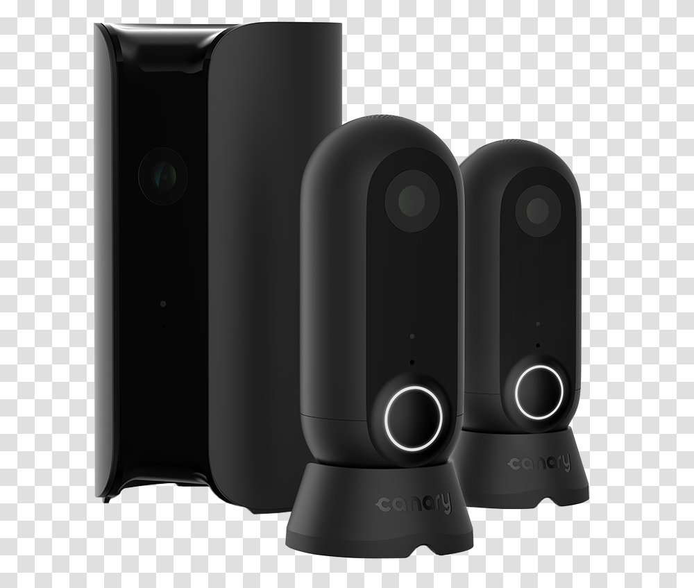 Canary Home Security Hd Cameras With Motion Detection Computer Speaker, Electronics, Binoculars, Light Transparent Png